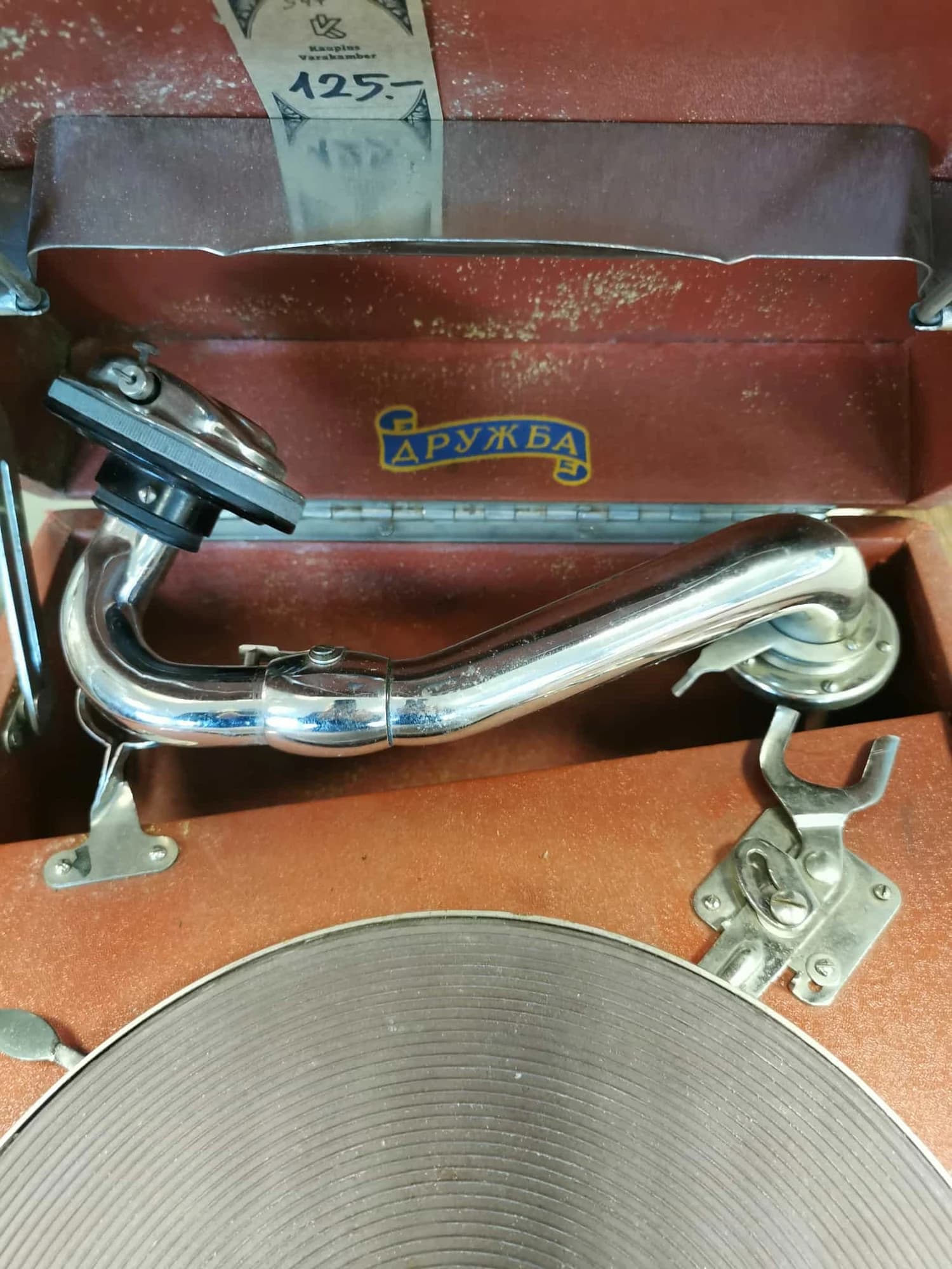 Vändaga grammofon - Image 2 - Kauplus Varakamber