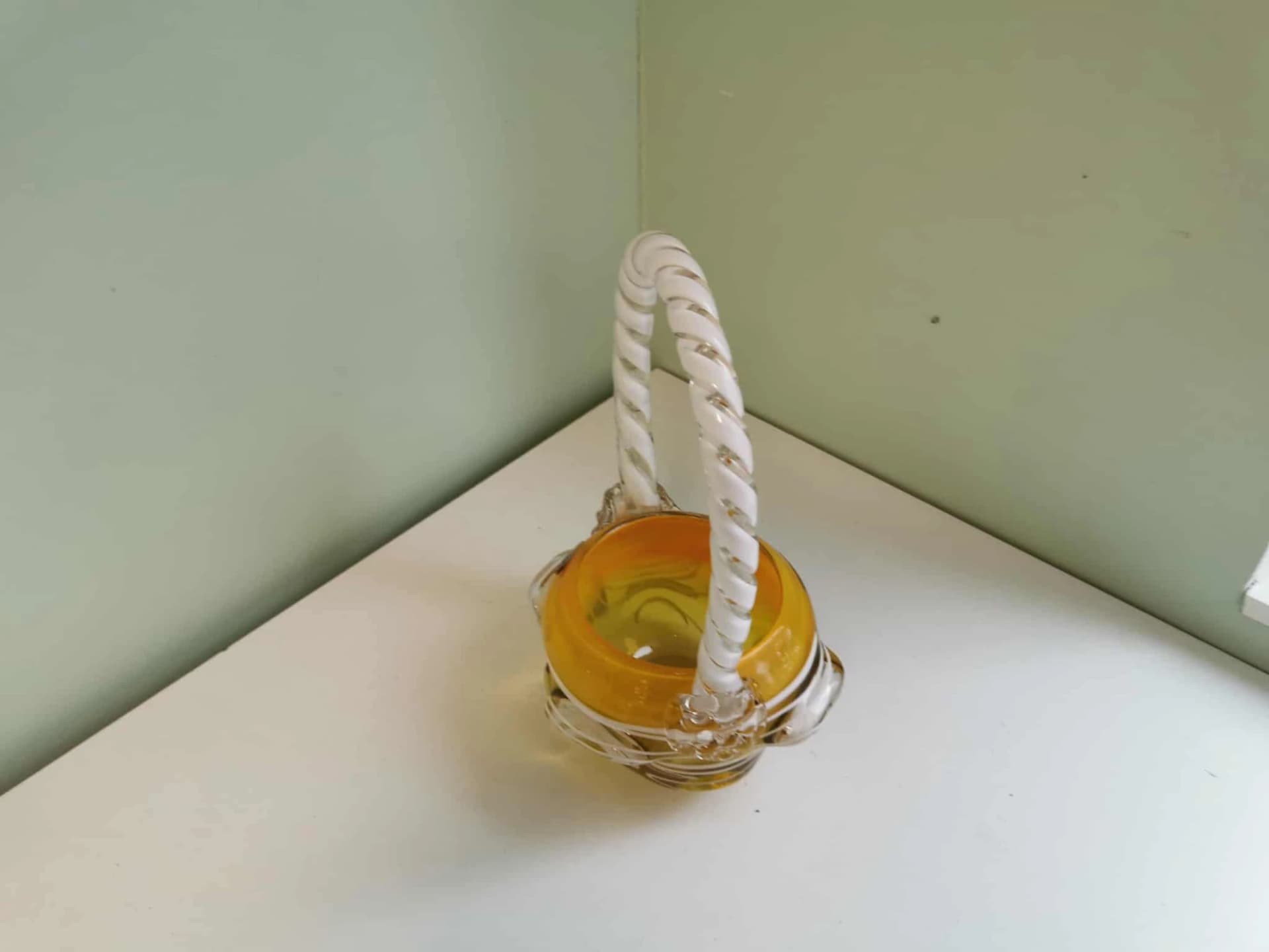 Tšehhi käsitöö klaaskorv - Image 2 - Kauplus Varakamber