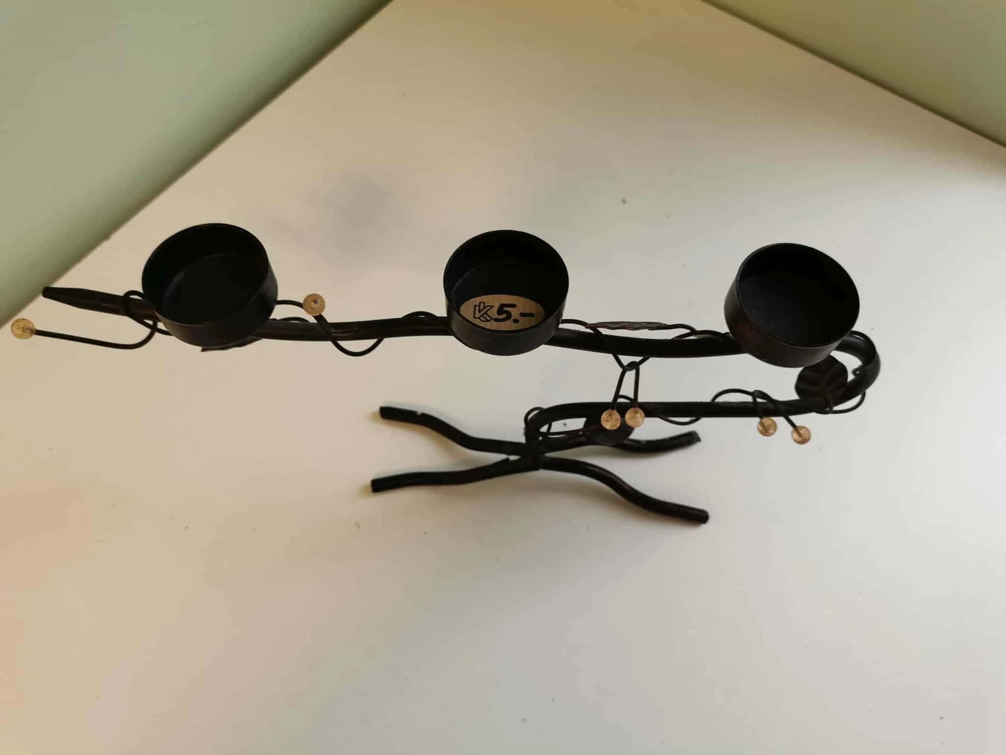 Küünlajalg metallist - Image 1