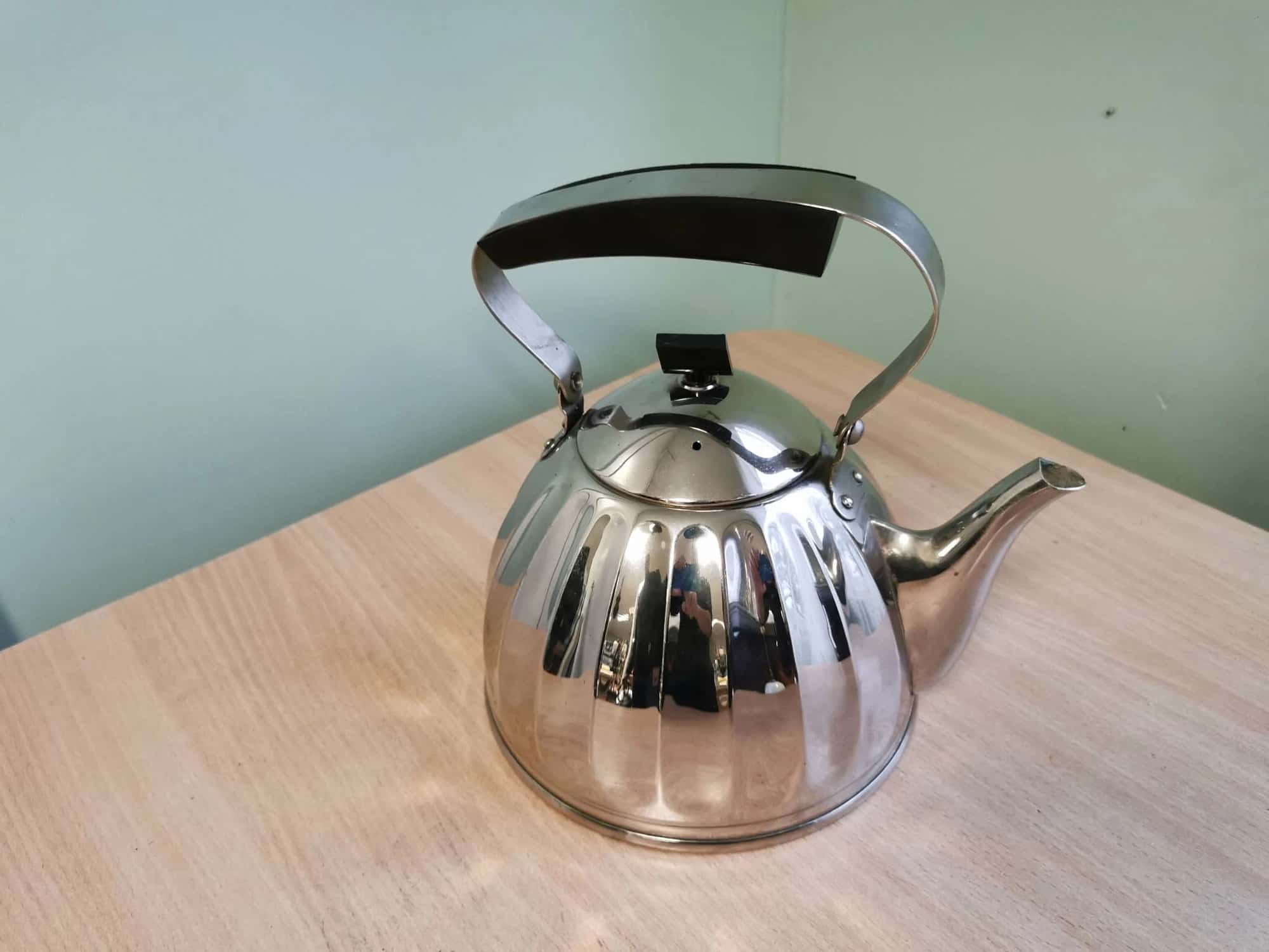 Teekann metallist, madalam - Image 1