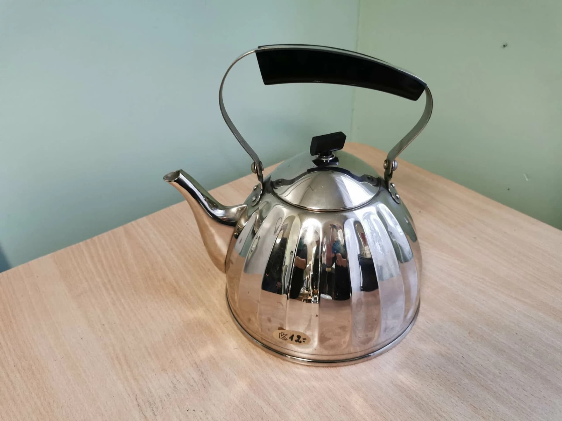 Teekann metallist, madalam - Image 3 - Kauplus Varakamber