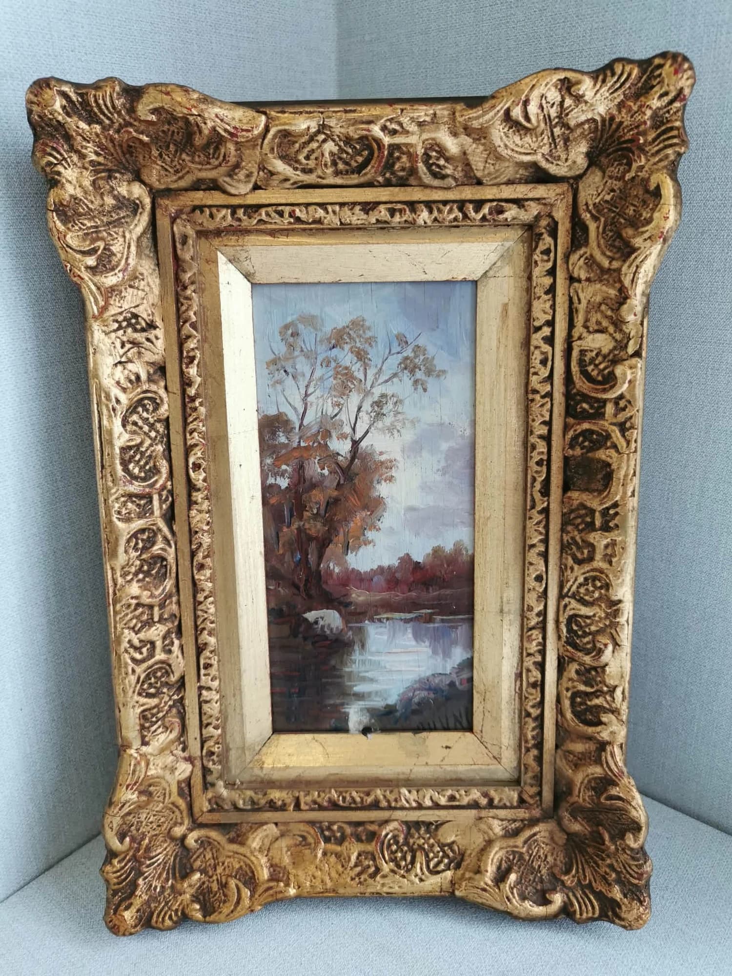 Kullatud raamiga maal - Image 2 - Kauplus Varakamber