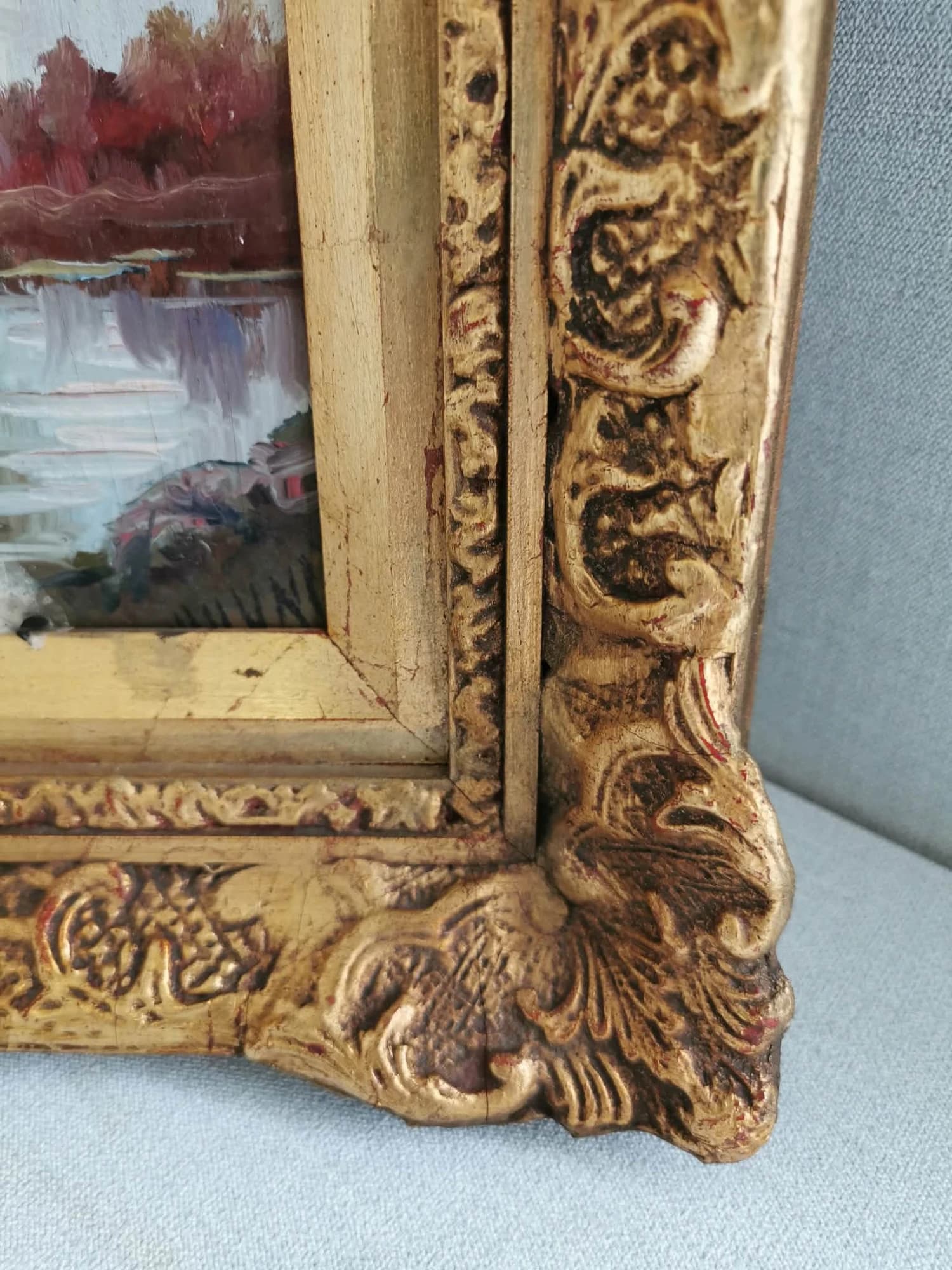 Kullatud raamiga maal - Image 3 - Kauplus Varakamber